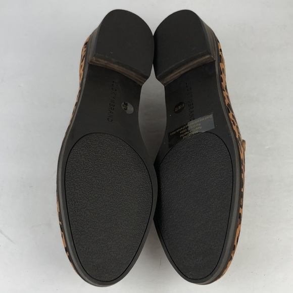 NEW Lucky Brand Camdyn 2 Leopard Slip On Loafer Flats 6 - Picture 7 of 9